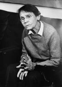 10th December 1983: US geneticist and biologist Barbara McClintock, winner of the 1983 Nobel prize for physiology or medicine, at Stockholm. (Photo by Keystone/Getty Images)